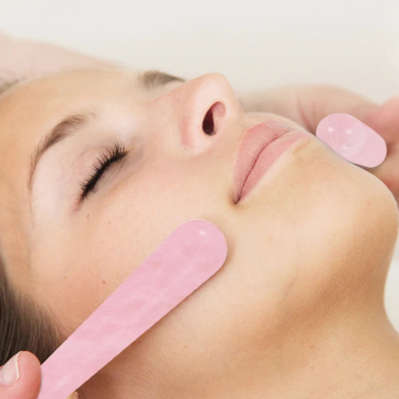 9PCs Rose Quartz Gua Sha Massage Tools