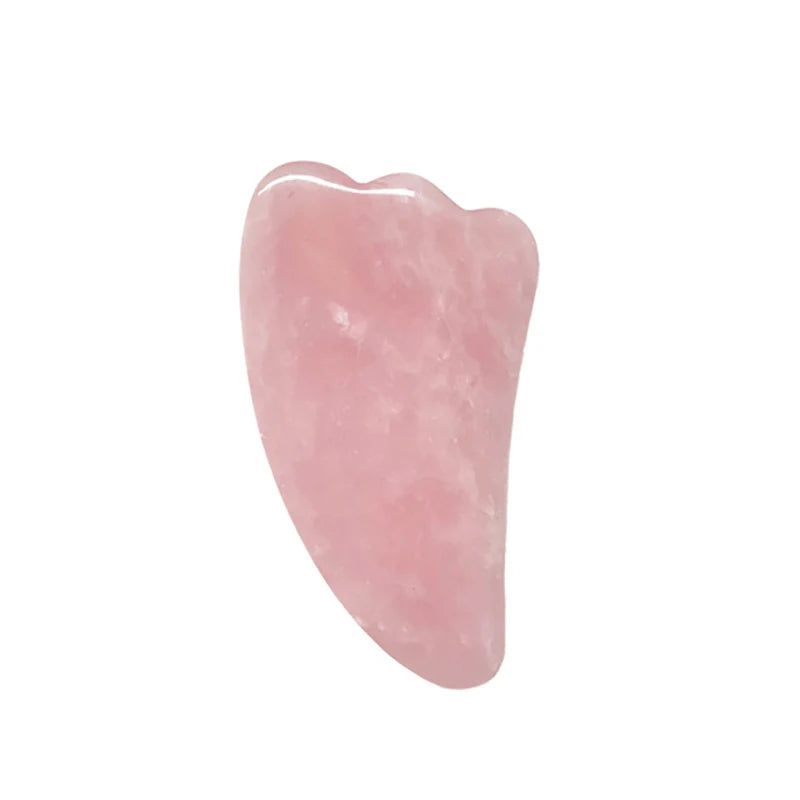 9PCs Rose Quartz Gua Sha Massage Tools