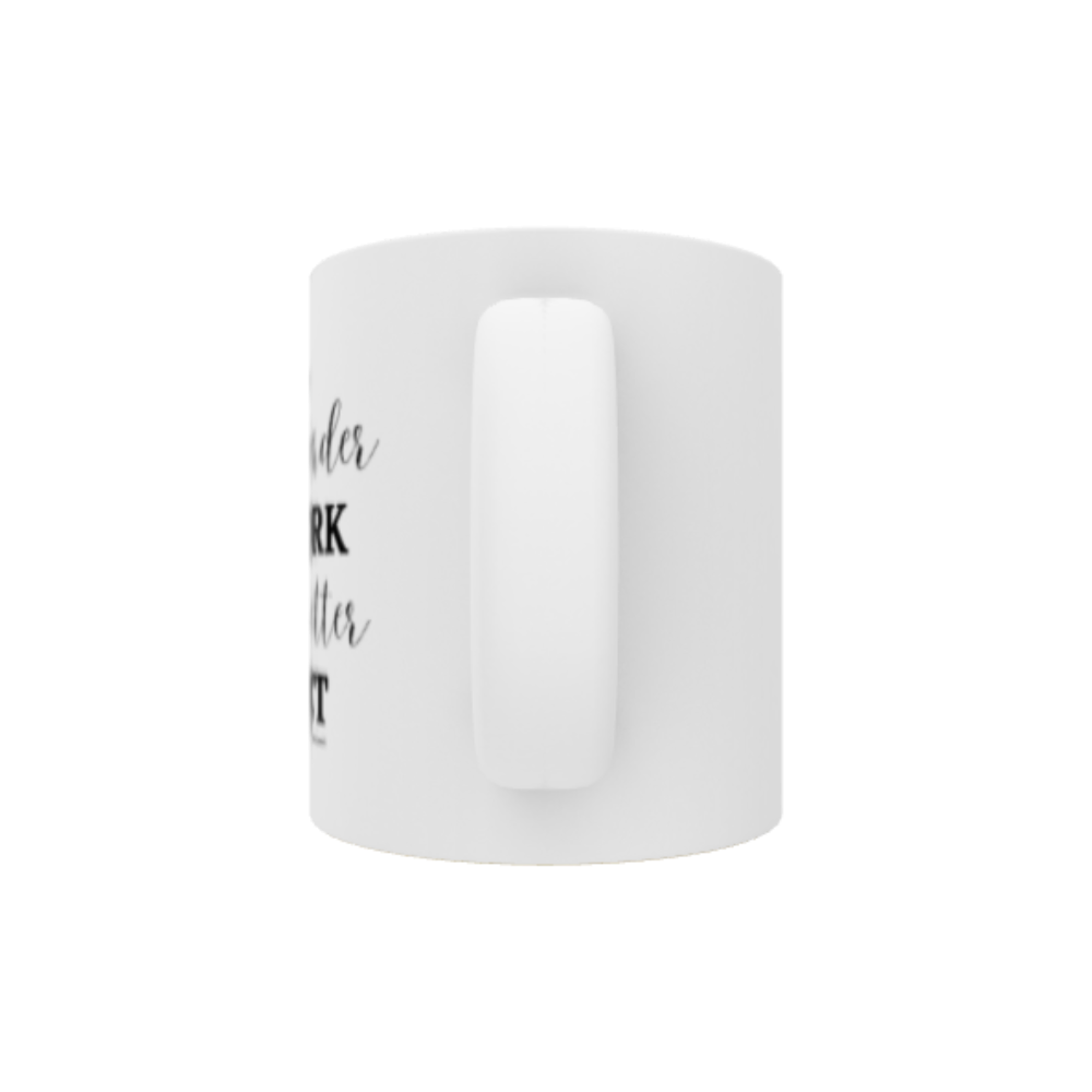 11oz White Coated Ceramic Mug